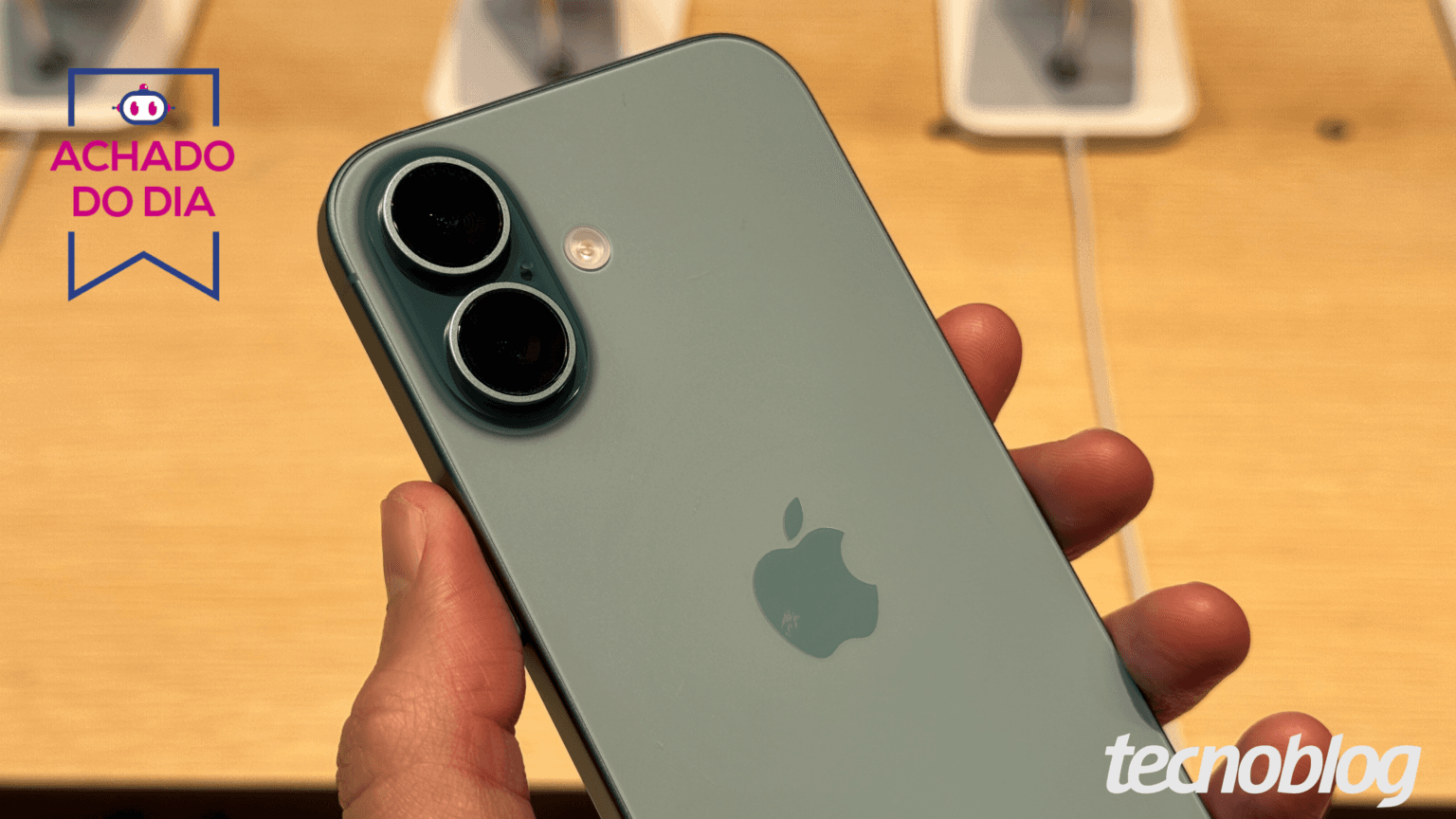 iPhone 16 Plus atinge menor preço do ano com 40% OFF na Amazon