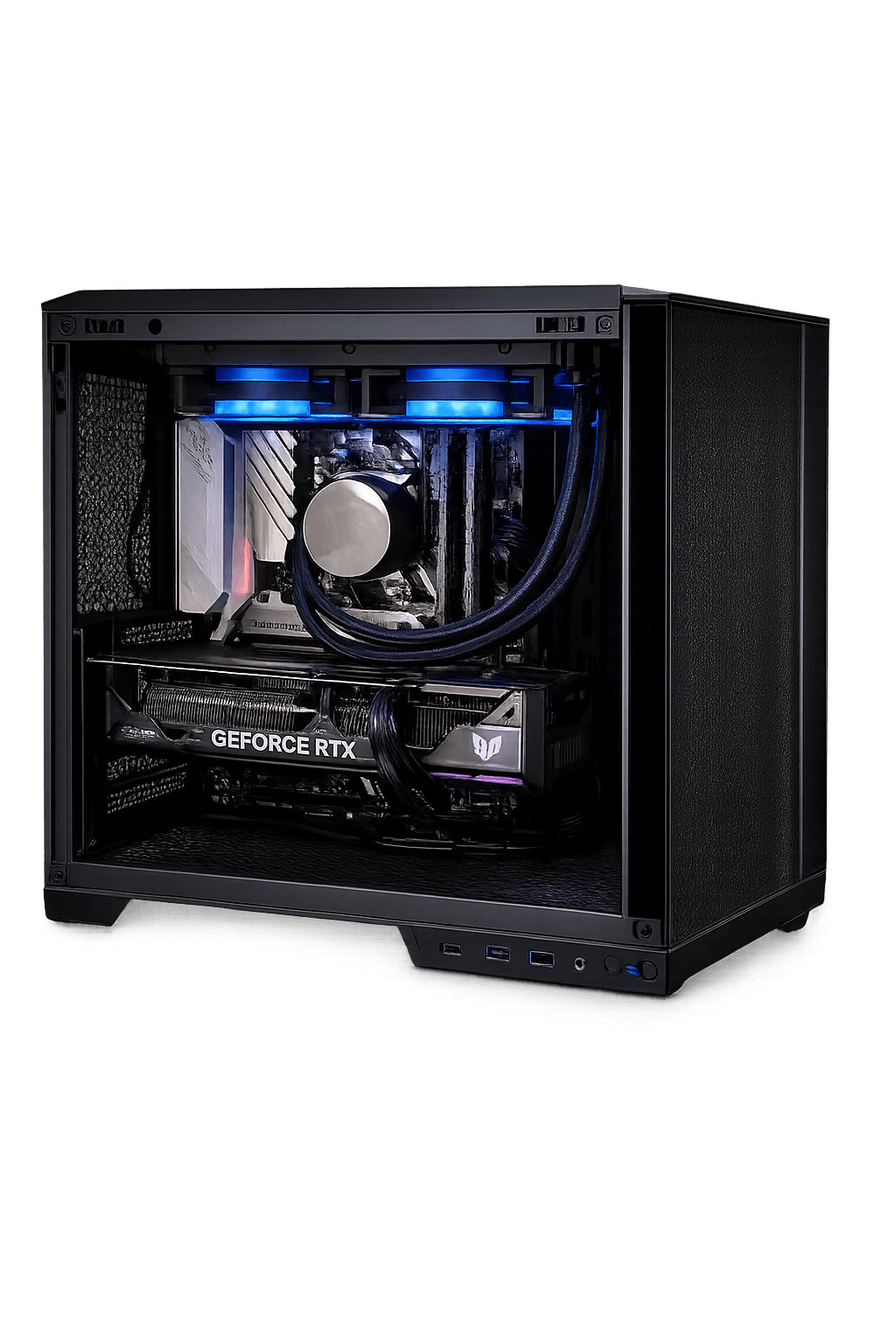 DESKTOP GAMER HARD (PROCESSADOR AMD RYZEN 7 5700), MEMÓRIA 16GB, SSD 512GB NVME, PLACA DE VÍDEO RTX 4060 8GB, WINDOWS 11 TRIAL, OFFICE 2019 TRIAL