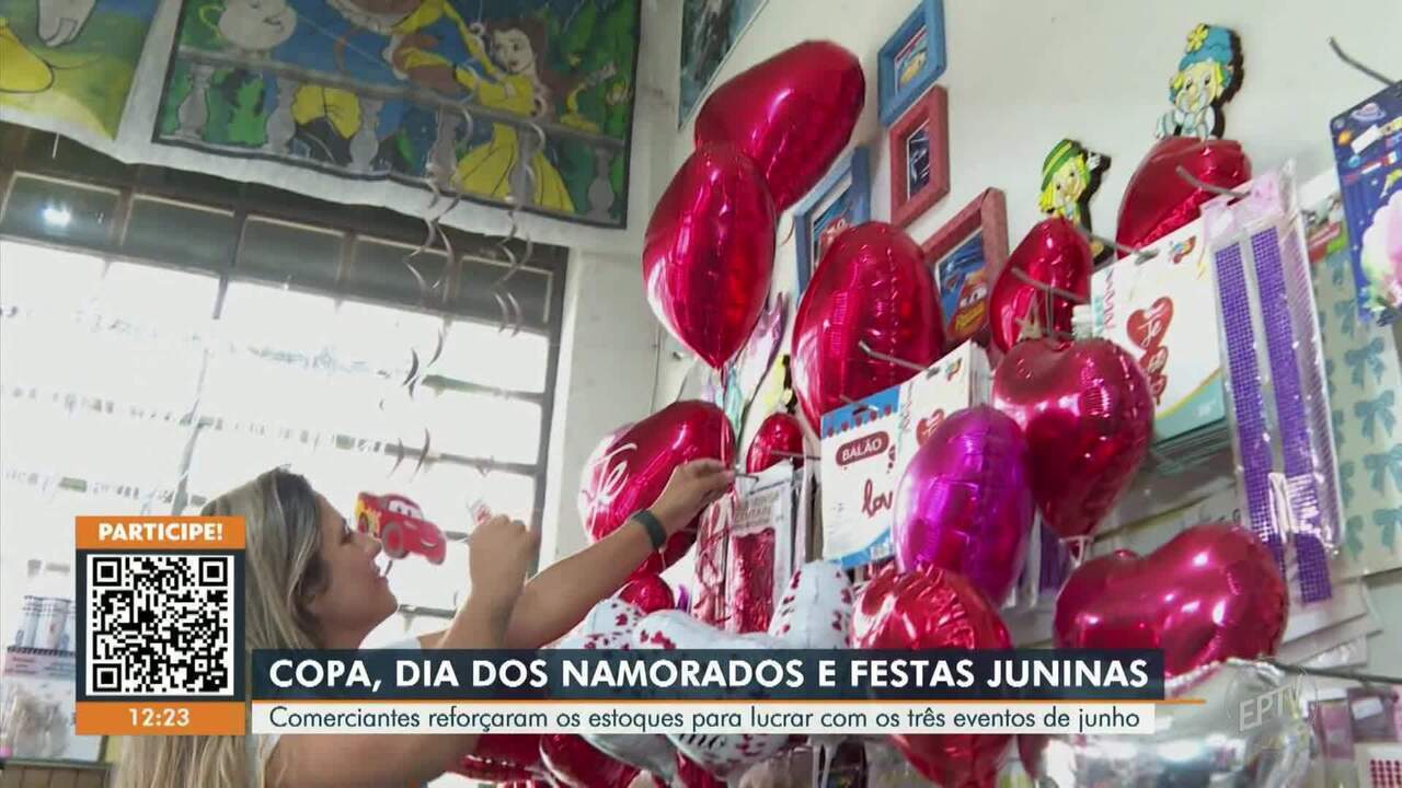 Datas comemorativas movimentam comércio da região durante o mês de junho