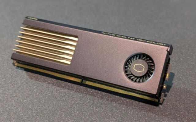 Cooler Master e G.SKILL lançam DDR5 com refrigeração ativa para overclock extremo