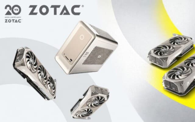 Zotac revela protótipo da RTX 5080 refrigerada a líquido em edição especial de 20 anos