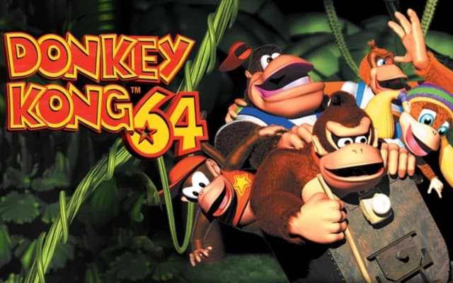 Donkey Kong 64 de Nintendo 64 chega ao Nintendo Classics do Switch 1 & 2