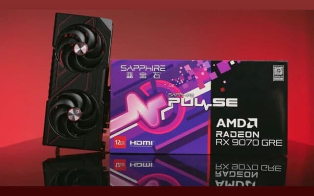 Radeon RX 9070 GRE aparece em nova caixa, indicando lançamento global próximo