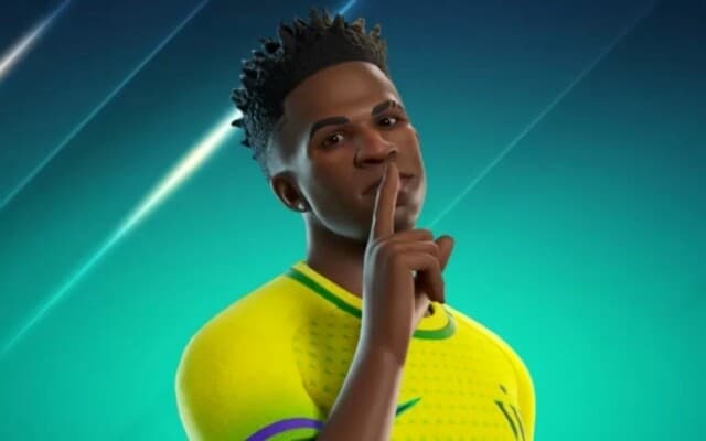 Em clima da Copa do Mundo 2026, Vini Jr. vira skin de Fortnite