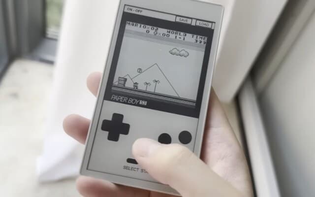 Modder transforma dispositivo com tela E-Ink em um emulador de Game Boy a 60Hz