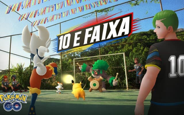 Pokémon GO comemora 10 anos com evento de futebol exclusivo para a América Latina