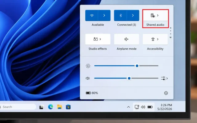 Windows 11 ganha recurso de áudio compartilhado para dois dispositivos
