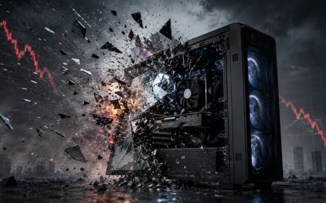 Mercado global de PCs recua 4,9% com escassez de memórias e alta nos preços
