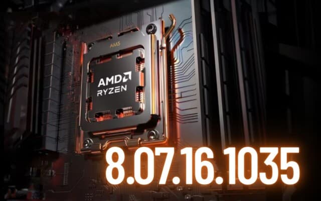 AMD Ryzen Chipset Driver 8.07.16.1035 lançado com correção de bugs