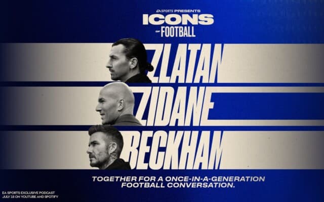 Beckham, Zidane e Ibrahimovic estrelam especial da EA Sports sobre futebol
