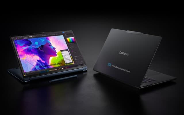Lenovo prepara primeiro notebook 2 em 1 com RTX Spark, o Yoga 9n
