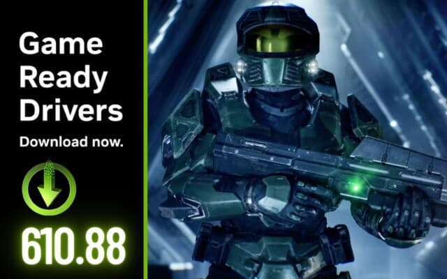 NVIDIA libera driver GeForce 610.88 com Game Ready para os novos Halo e Gears of War