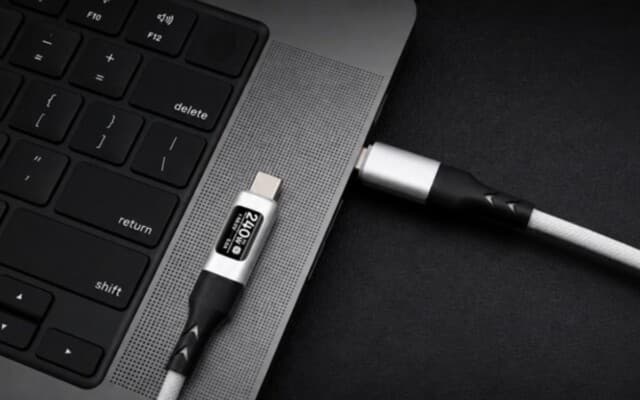 Projeto no Kickstarter propõe colocar tela em cabo USB de alta performance