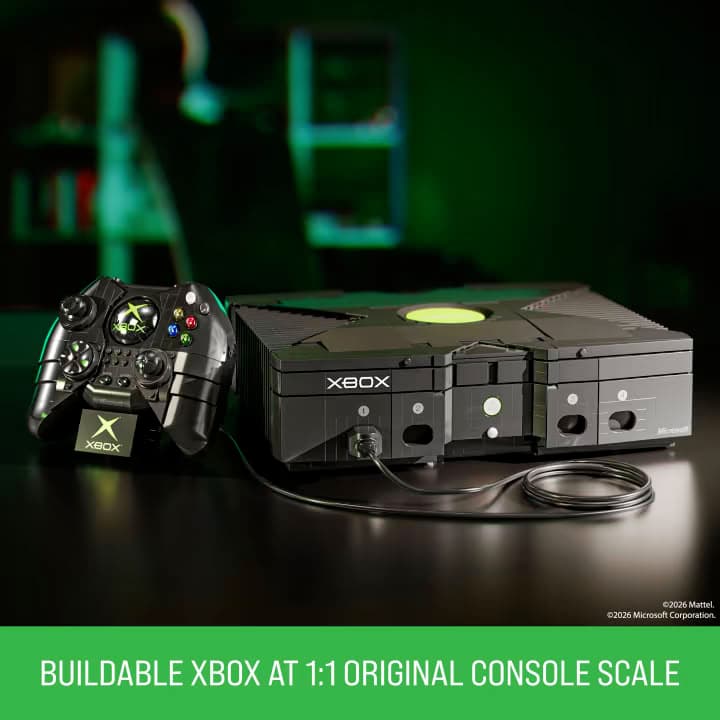(PR) Mattel Celebrates 25 Years of Microsoft's Xbox Game Console with New Building Set