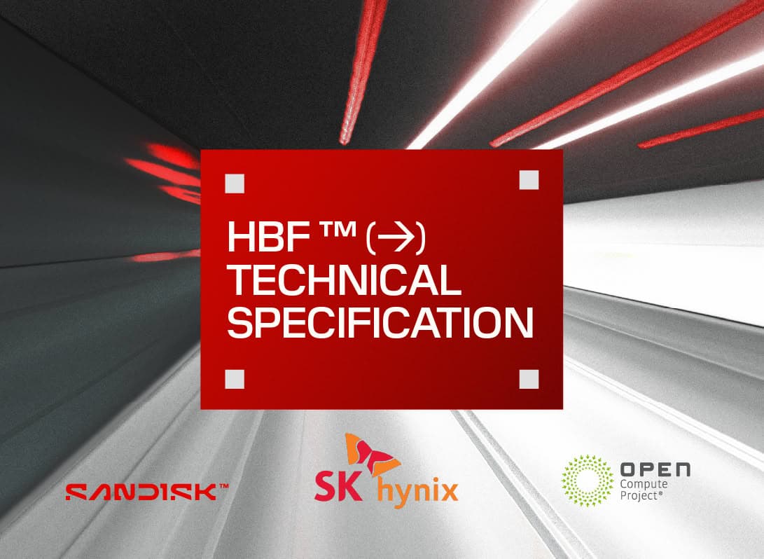 (PR) Sandisk and SK hynix Advance Global Standardization of High Bandwidth Flash with Release of First OCP Technical...