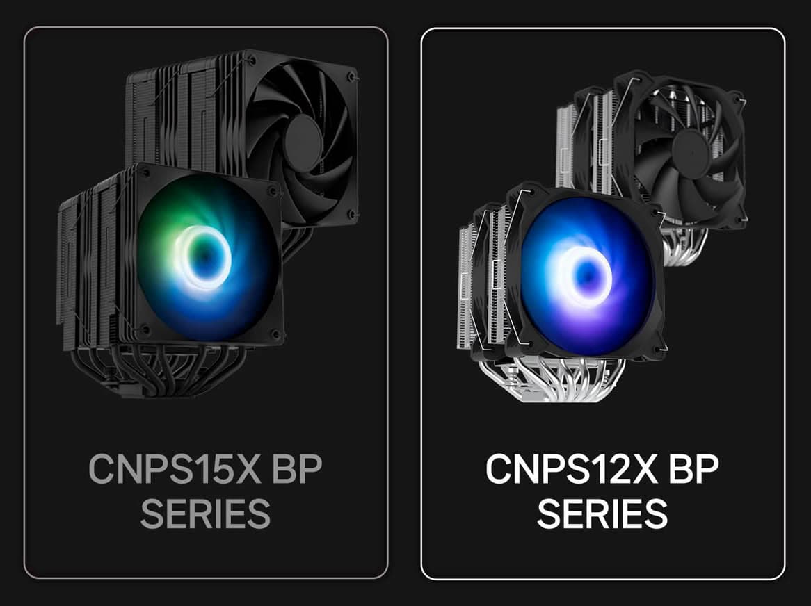 Zalman Launches New CNPS Series Dual-Tower CPU Air Coolers