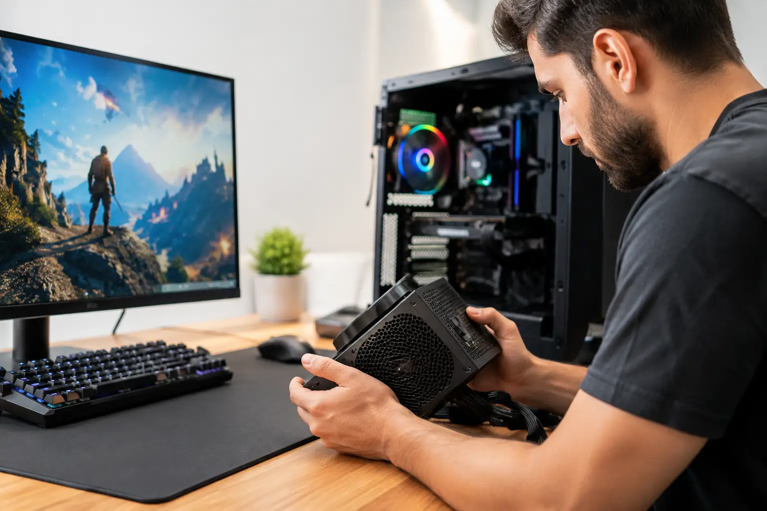 Como escolher a fonte ideal para PC gamer