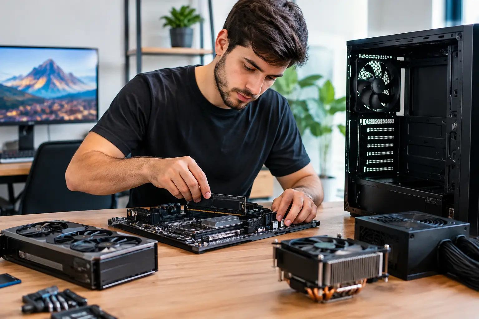 Montagem de PC Gamer Campinas sem erro