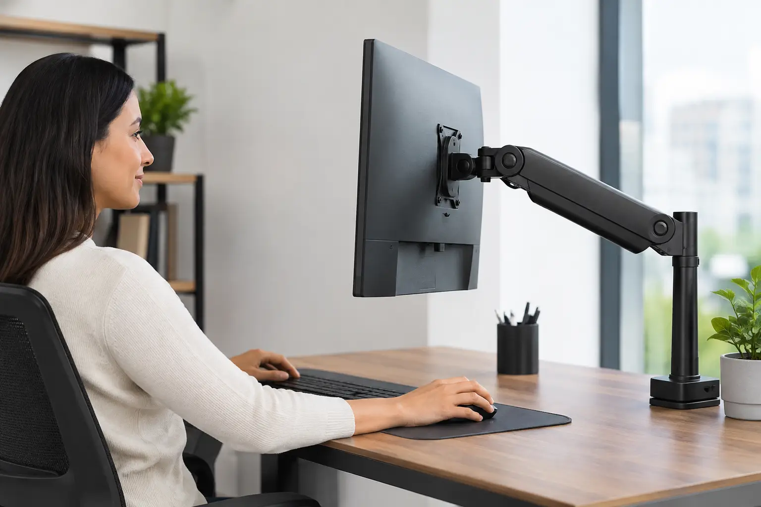 Como escolher suporte articulado para monitor
