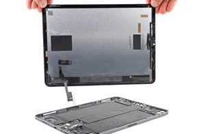 Troca de tela de iPad