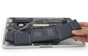 Troca de bateria de MacBook