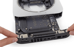 Reparo de placa de Mac Mini