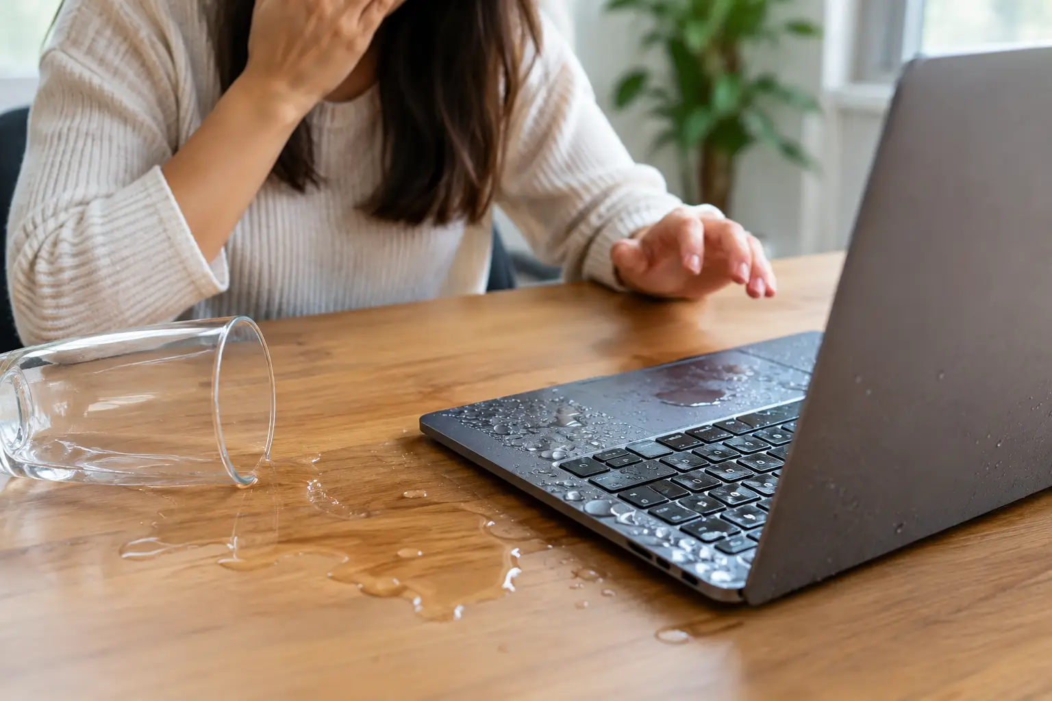 Notebook molhado: o que fazer antes de ligar