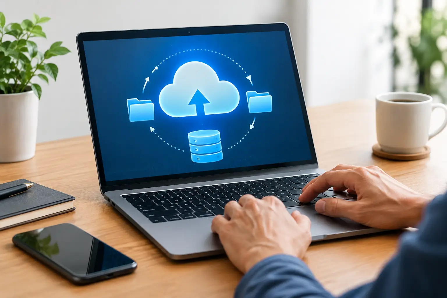 Como configurar backup automático sem perder arquivos