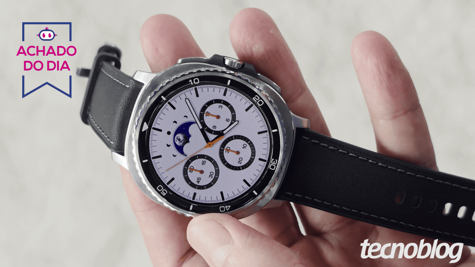 Galaxy Watch 8 Classic LTE tem 49% de desconto em oferta no Magalu