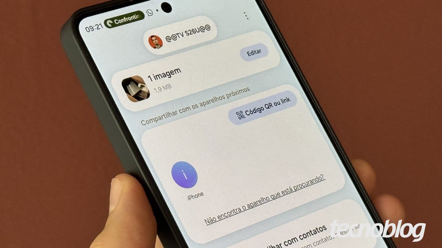 Como usar o Quick Share para enviar arquivos a celulares ou PCs
