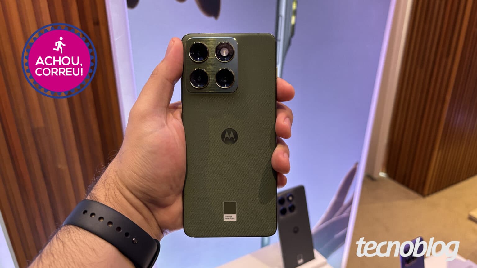 Motorola Edge 70 (512 GB) tem desconto imbatível de 33% com cupom na Amazon