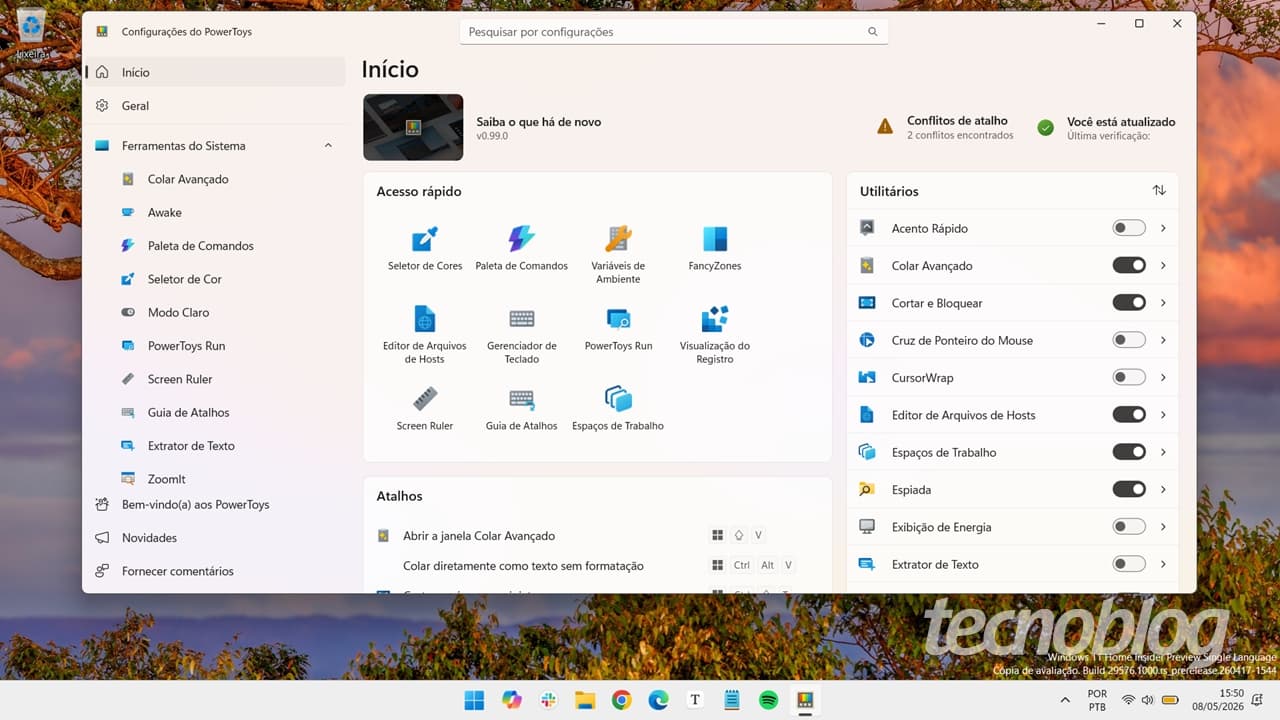 PowerToys: quais utilitários eu uso para ser mais produtivo no Windows