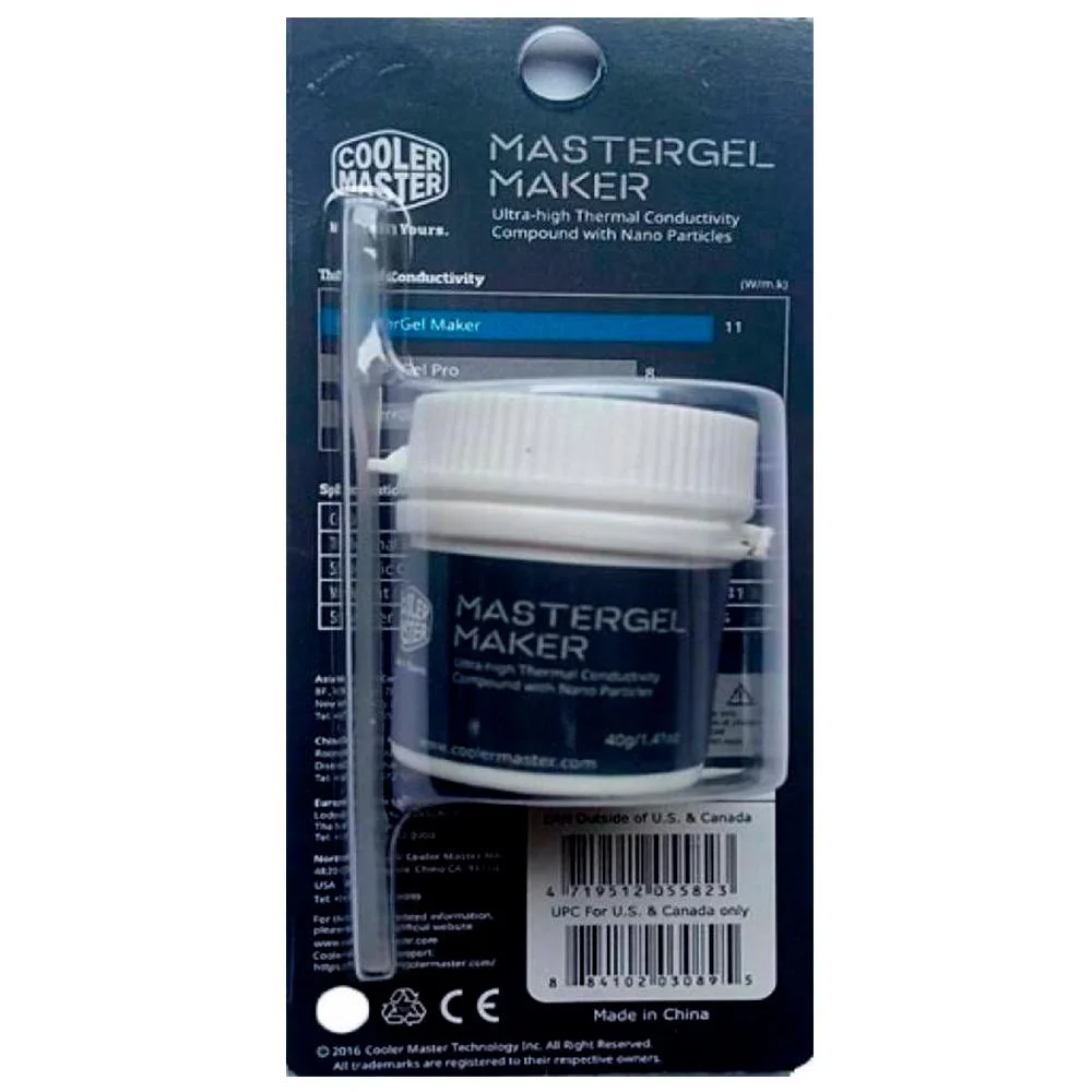 Vale a pena: Pasta Térmica Cooler Master 40g - MGZ-NDBG-N40G-R1
