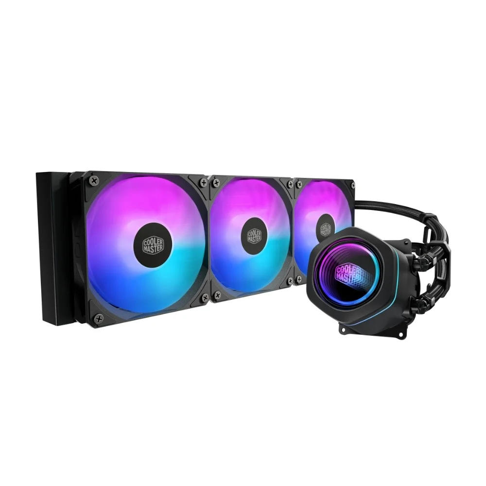 Vale a pena: Water Cooler Cooler Master Core Nex 360, ARGB, Intel e AMD, 360mm, Preto - MLX-D36M-A18PA-R1