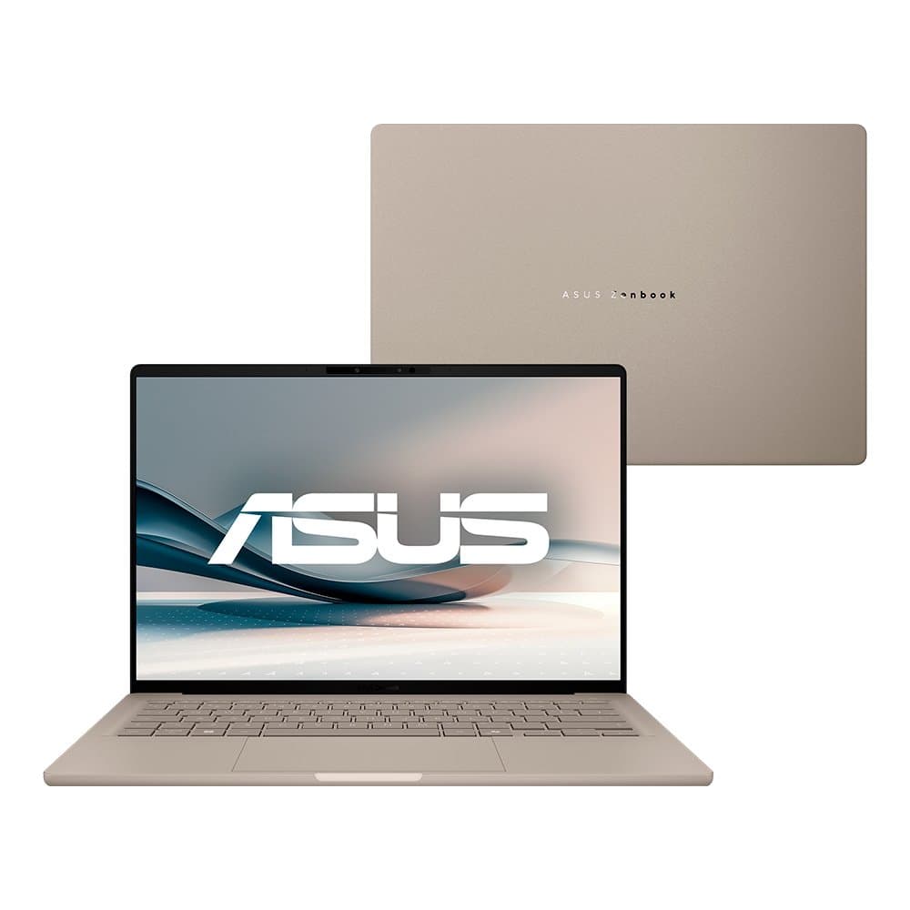 Vale a pena: Notebook ASUS Zenbook A14 Qualcomm X1 26 100, 32 GB, 1.0 TB, 14,0 OLED, W11 Home, Zabriskie Beige - UX3407Q...