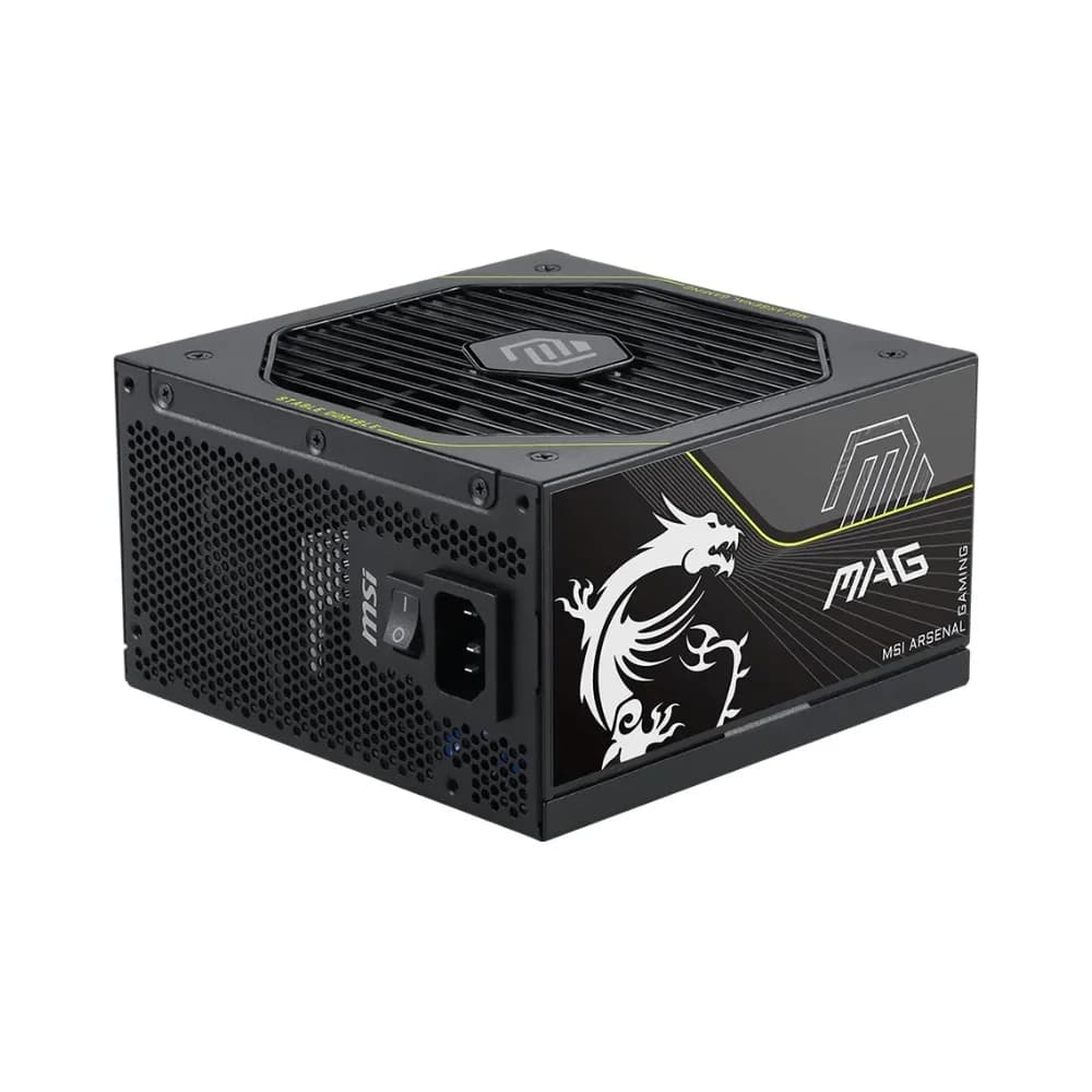 Vale a pena: Fonte MSI MAG A1000PLS PCIE5, 1000W, 80 Plus Platinum, Modular, Silent, PFC Ativo, Com Cabo, Preto -