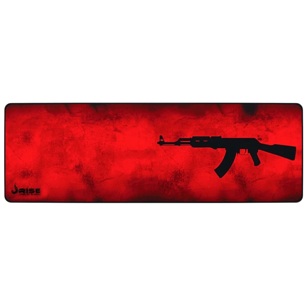 Vale a pena: Mousepad Gamer Rise Mode Speed, AK47, Estendido (900x300mm), Vermelho - RG-MP-06-AKR