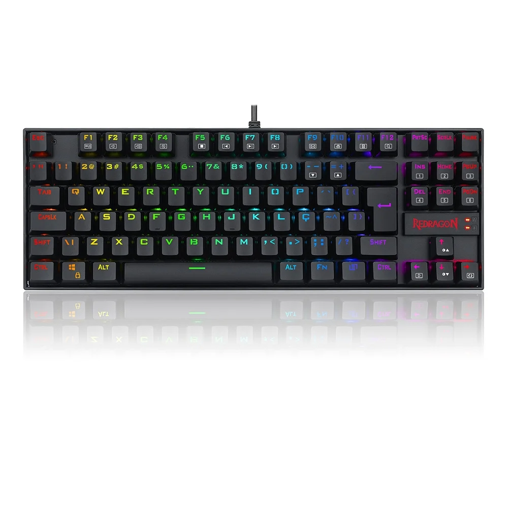 Vale a pena: Teclado Gamer Magnético Redragon Kumara Pro V2, RGB, Switch Vermelho, ABNT2, Preto - K552RGB-PRO (PT-RED) V2