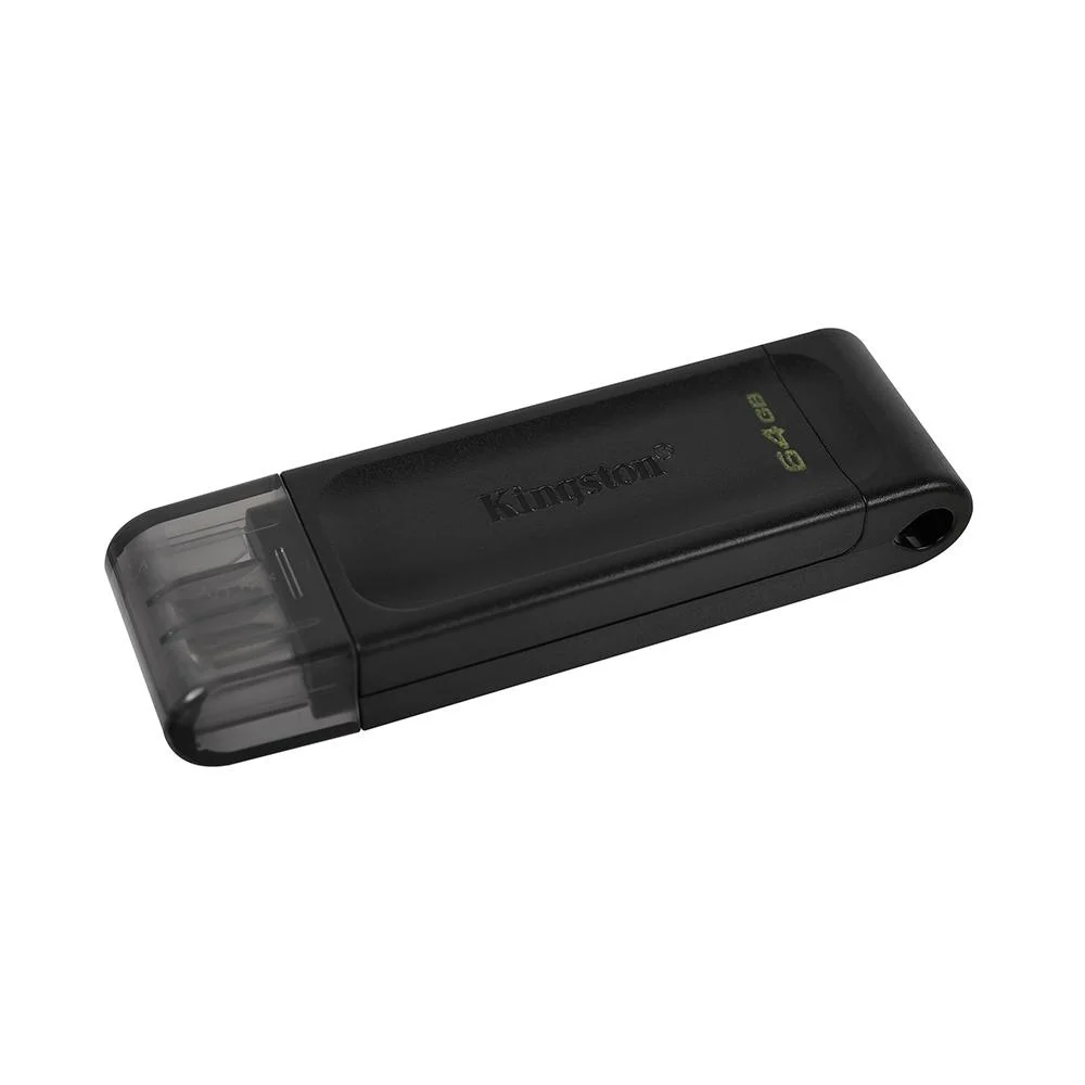 Vale a pena: Pen Drive 64GB Kingston 70, USB-C 3.2, Preto - DT70/64GB