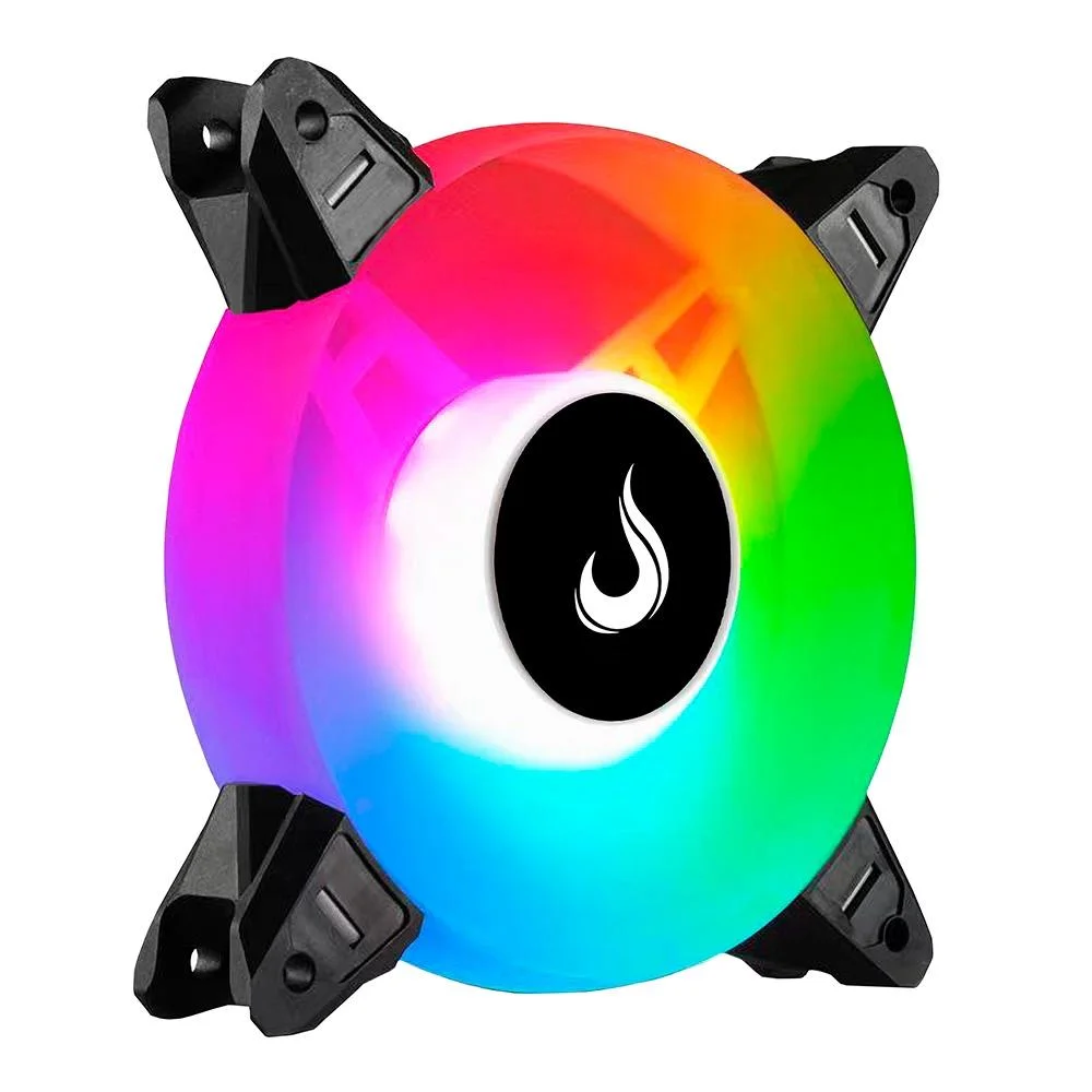 Vale a pena: Ventoinha Rise Mode Aqua, 120mm, ARGB, Preto - RM-MB-03-5V