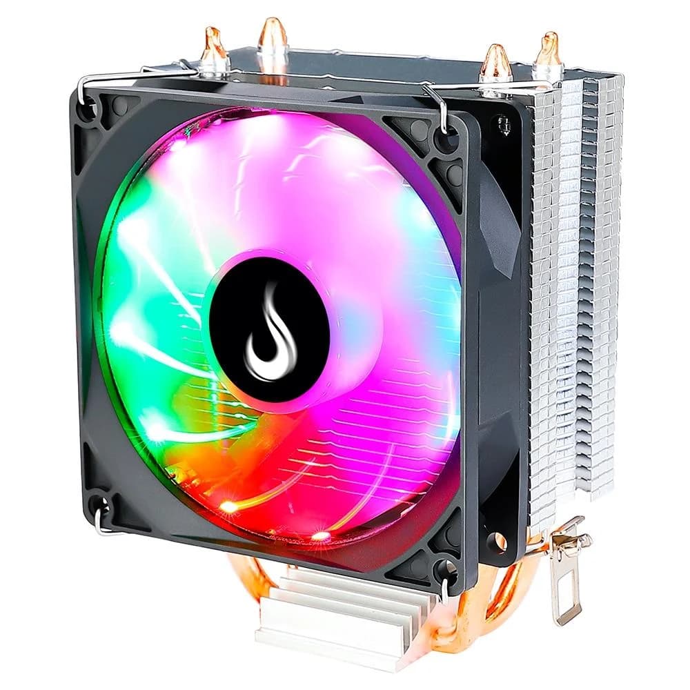 Air Cooler Gamer ( Balão.info) Z5, LED Rainbow, AMD/Intel, 90mm, Preto - RM-ACZ-Z5-RGB
