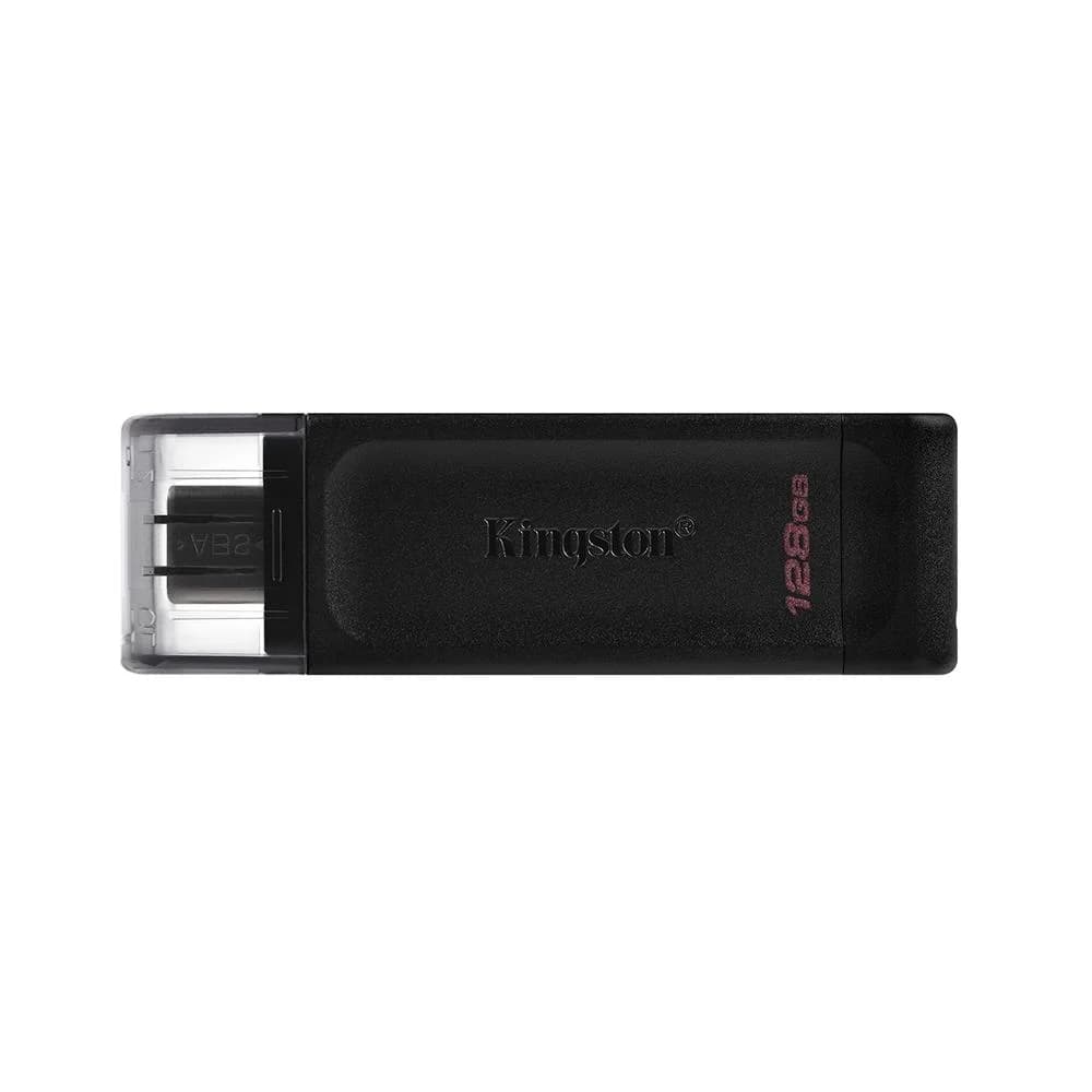 Vale a pena: Pen Drive 128GB Kingston 70, USB-C 3.2, Preto - DT70/128GB
