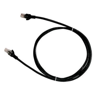Cabo de Rede Patch Cord CAT.6 Plus Cable,1.5m, Preto - PC-ETH6U15BK