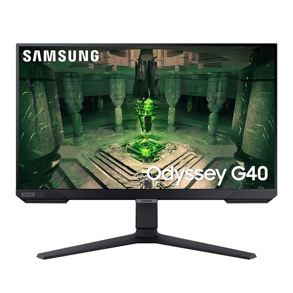 Vale a pena: Monitor Gamer Samsung Odyssey G40 25, FHD, 240Hz, 1ms, IPS, HDR, FreeSync Premium, G-Sync -