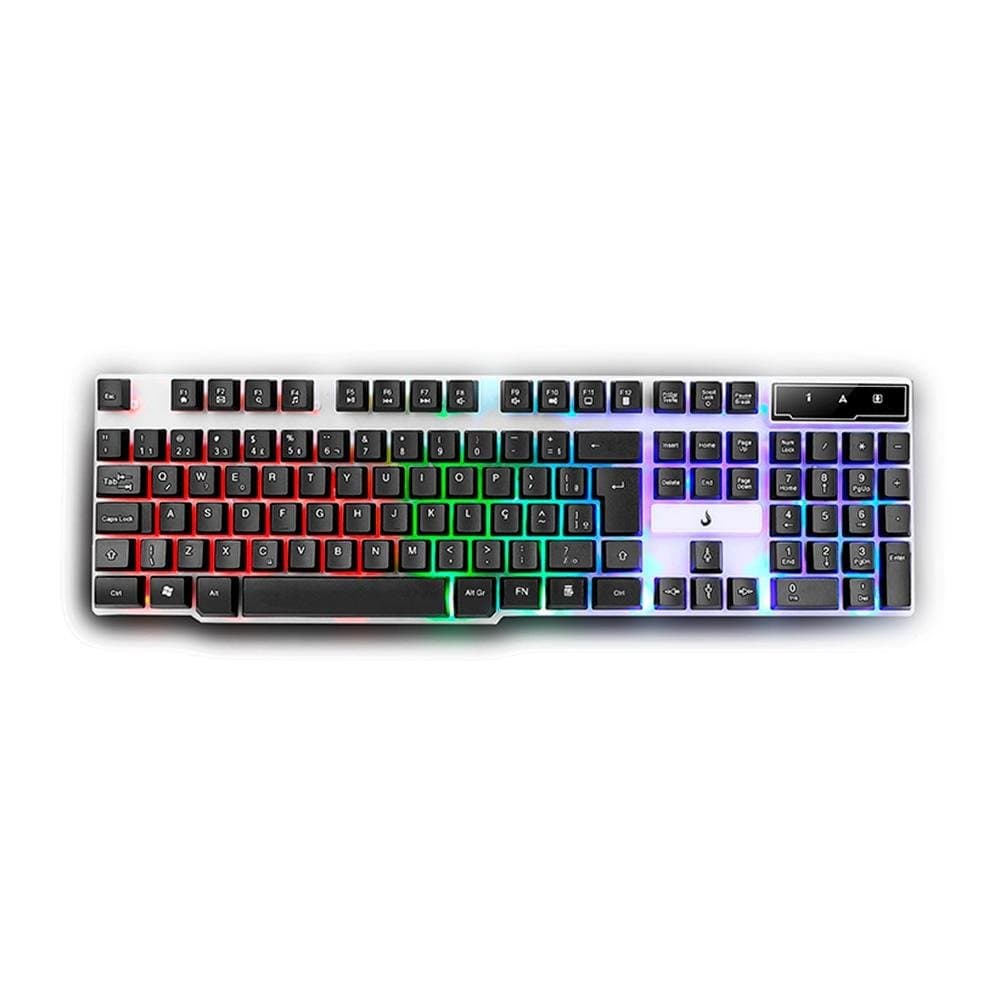 Vale a pena: Teclado Gamer Semi Mecânico Rise Mode G1 Full, USB, Preto e Branco - RM-TG-01-BW