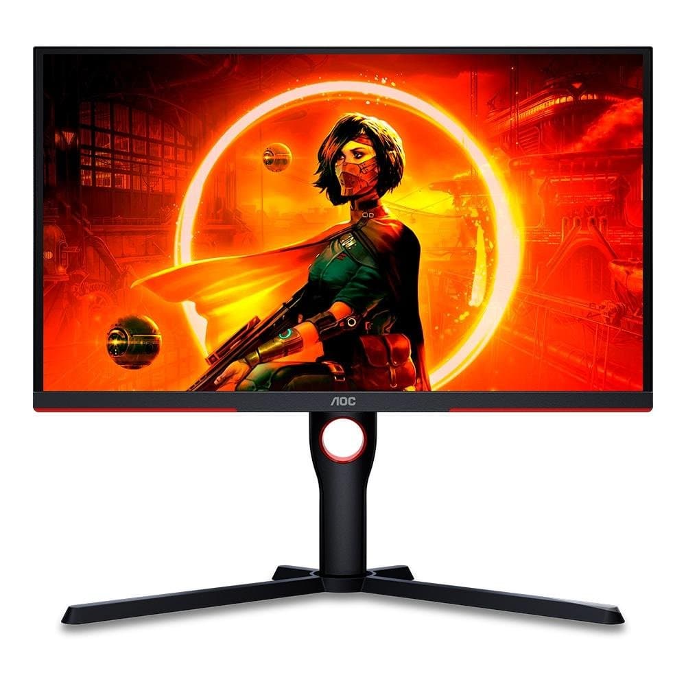 Vale a pena: Monitor Gamer AOC 24,5, 240Hz, Full HD, 0.5ms, FreeSync Premium, HDR 10, e HDMI, Altura Ajustável - 25G3ZM