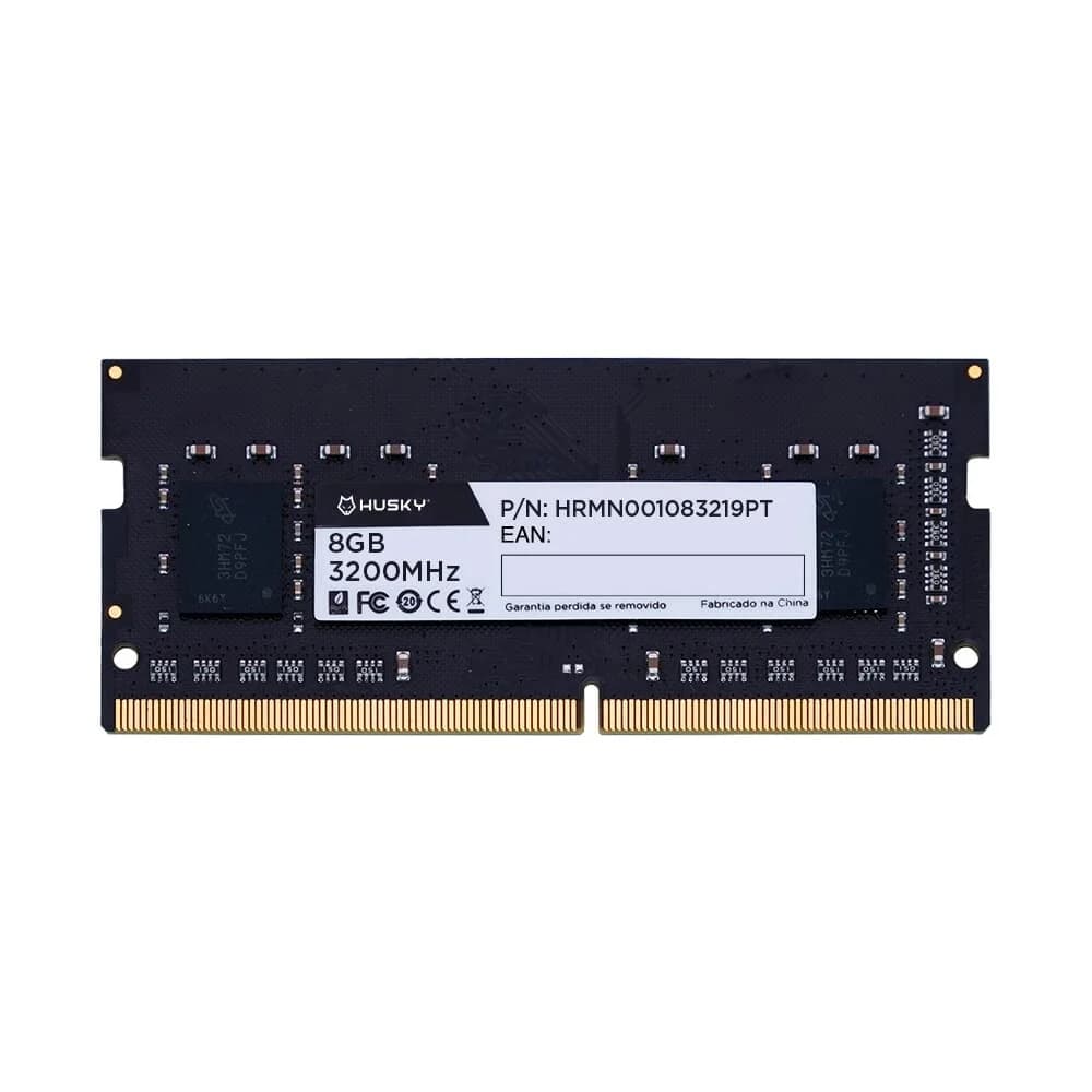 Vale a pena: Memória RAM para Notebook Husky, 8GB, 3200MHz, DDR4, CL19 -