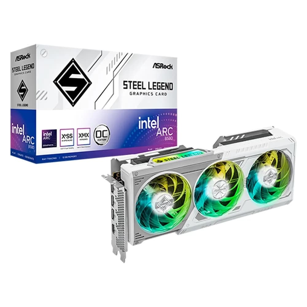 Placa de Vídeo ( Balão.info) Intel Arc B580 ( Balão.info) 12G OC, 12GB, GDDR6, 2800MHz - 90-GA5CZZ-00UANF