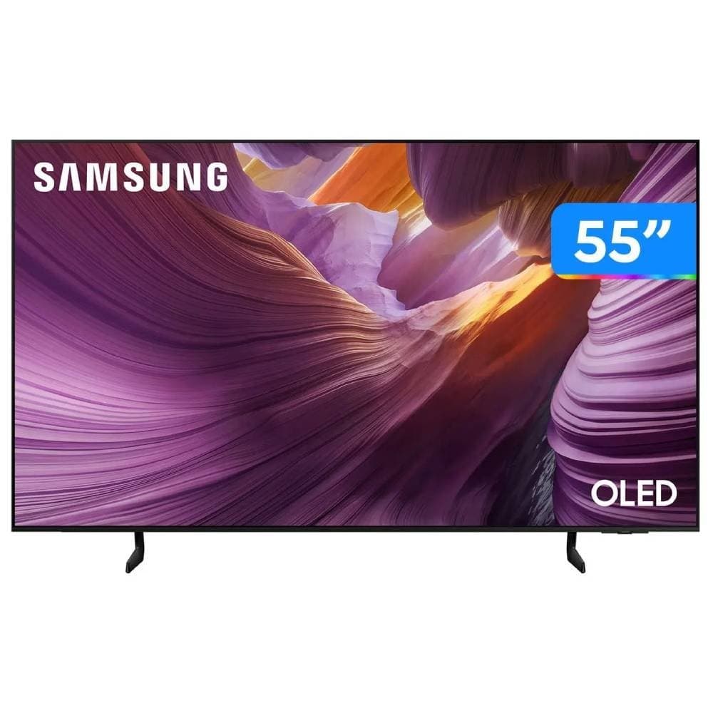 Vale a pena: Smart TV 55 Samsung 4K OLED S85F 120Hz Tizen NQ4 AI Gen2 Bixby Alexa 4 HDMI
