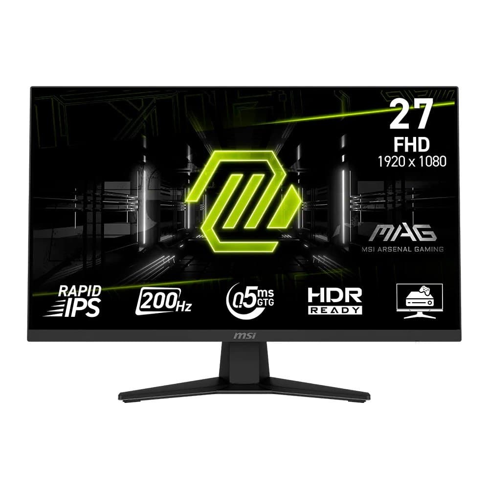 Vale a pena: Monitor Gamer MSI MAG 27, Full HD, 200Hz, 0.5ms, Rapid IPS, Adaptive-Sync, HDR Ready, Preto - MAG 274F